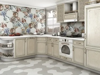 Красиві підлоги з плитки на кухні фото (інтер'єр) Красиві підлоги з плитки на кухні фото