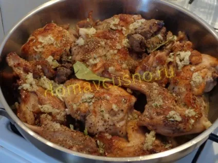 Кролик смажений на сковороді