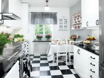Красиві підлоги з плитки на кухні фото (плитки) Красиві підлоги з плитки на кухні фото
