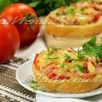 Куряче філе в духовці з помідорами і сиром (філе) Куряче філе в духовці з помідорами і сиром