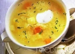 Курячий суп з вершками - рецепт приготування з фото (курячий) Курячий суп з вершками - рецепт приготування з фото