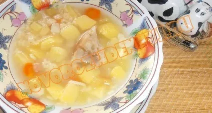 Курячий суп із зірочками для дітей від 1 року - рецепт з фото, догляд за новонародженим (року) Курячий суп із зірочками для дітей від 1 року - рецепт з фото, догляд за новонародженим