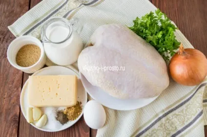 Курячі кульки в сирному соусі (сирному) Курячі кульки в сирному соусі