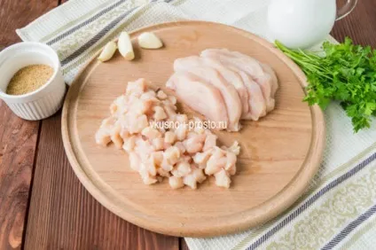 Курячі кульки в сирному соусі (курячий кульку рецепт сирний соус) Курячі кульки в сирному соусі