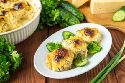 Курячі кульки в сирному соусі (кульки) Курячі кульки в сирному соусі