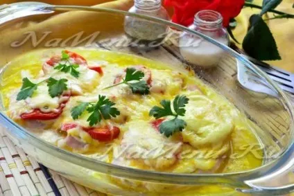Куряче філе в духовці з помідорами і сиром (курячого філе) Куряче філе в духовці з помідорами і сиром