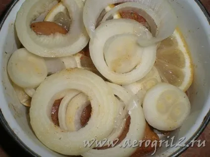 Курячий шашлик в аерогрилі - рецепт приготування з фото (курячий) Курячий шашлик в аерогрилі - рецепт приготування з фото