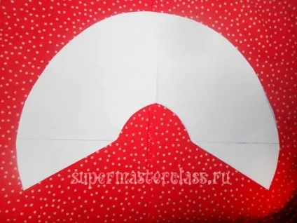 Лялька тильда для початківців майстер-клас з викрійкою, майстер-класи з рукоділля (червона тканина білий) Лялька тильда для початківців майстер-клас з викрійкою, майстер-класи з рукоділля