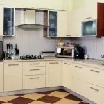 Кухня кольору ваніль поєднання з венге в стилях інтер'єру, фото, відео (ваніль) Кухня кольору ваніль поєднання з венге в стилях інтер'єру, фото, відео