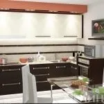 Кухня кольору ваніль поєднання з венге в стилях інтер'єру, фото, відео (кольори) Кухня кольору ваніль поєднання з венге в стилях інтер'єру, фото, відео