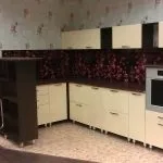 Кухня кольору ваніль поєднання з венге в стилях інтер'єру, фото, відео (фото) Кухня кольору ваніль поєднання з венге в стилях інтер'єру, фото, відео