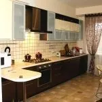 Кухня кольору ваніль поєднання з венге в стилях інтер'єру, фото, відео (кольори) Кухня кольору ваніль поєднання з венге в стилях інтер'єру, фото, відео