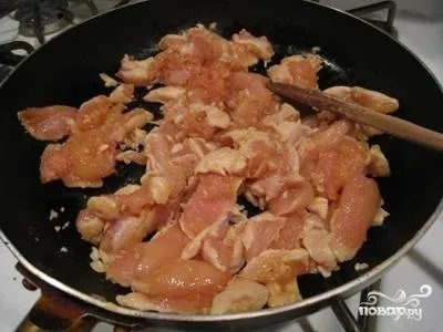 Курка з капустою - покроковий рецепт з фото на