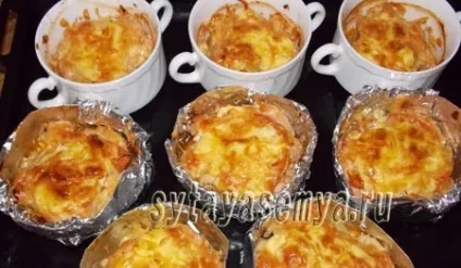 Курка з картоплею в духовці у фользі (порційна) (готую таке блюдо) Курка з картоплею в духовці у фользі (порційна)