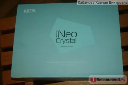 Ламінування волосся estel ineo-crystal - «результат цікавий, штука доступна, можна робити вдома (ламінування) Ламінування волосся estel ineo-crystal - «результат цікавий, штука доступна, можна робити вдома