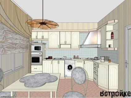 Кухня в брежневка дизайн і фото інтер'єру (кухня брежневка дизайн інтер'єр фото) Кухня в брежневка дизайн і фото інтер'єру