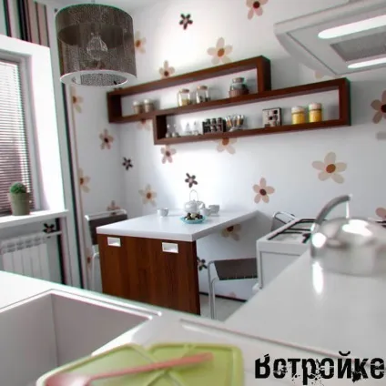 Кухня в брежневка дизайн і фото інтер'єру (кухня) Кухня в брежневка дизайн і фото інтер'єру