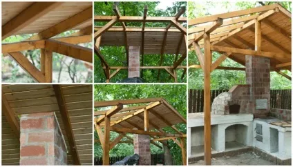 Літня кухня на дачі своїми руками, покроково будівництво і облаштування (своїми) Літня кухня на дачі своїми руками, покроково будівництво і облаштування