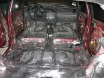 Шумоізоляція Daewoo Lanos, Галерея Шумоізоляція автомобілів, Шумоізоляція lanos