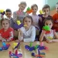 Маски пташок «синичка» і «горобець» для осіннього свята