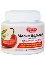 Маска-бальзам для волосся червоний перець серії «російське поле» (волосся) Маска-бальзам для волосся червоний перець серії «російське поле»