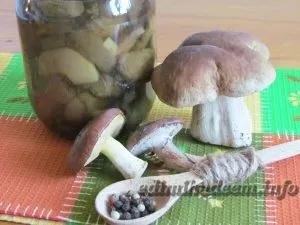 Мариновані лісові гриби швидкого приготування - їмо і худнемо