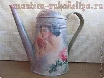 Майстер-клас декупаж по металу (декупаж) Майстер-клас декупаж по металу