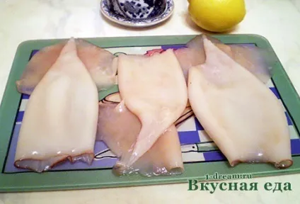 Мариновані кальмари - рецепт приготування - смачна їжа (смачна) Мариновані кальмари - рецепт приготування - смачна їжа
