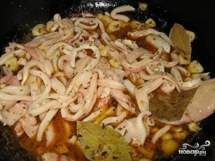Мариновані кальмари в домашніх умовах - покроковий рецепт з фото на (рецепти) Мариновані кальмари в домашніх умовах - покроковий рецепт з фото на