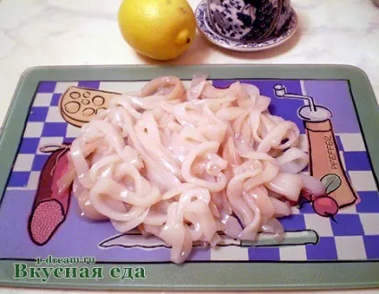 Мариновані кальмари - рецепт приготування - смачна їжа (мариновані) Мариновані кальмари - рецепт приготування - смачна їжа