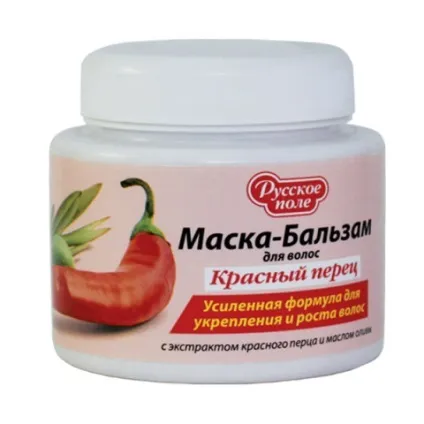 Маска російське поле з перцем відгуки бальзам з червоним гранатом і часником, перцева і часникова (маска) Маска російське поле з перцем відгуки бальзам з червоним гранатом і часником, перцева і часникова