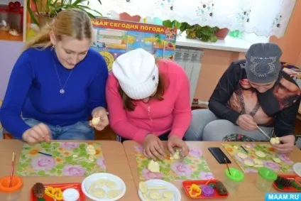 Майстер-клас по Тістопластика для батьків (дитячі садки) Майстер-клас по Тістопластика для батьків