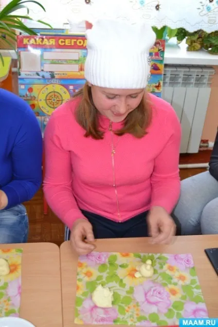 Майстер-клас по Тістопластика для батьків (доу) Майстер-клас по Тістопластика для батьків