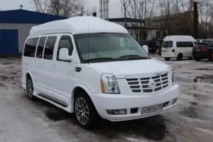 Мінівен кадилак експресс (cadillac escalade express), прокат мікроавтобуса кадилак Ескалейд на