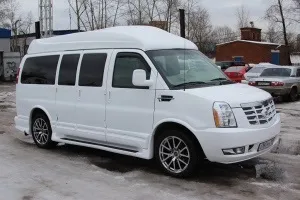 Мінівен кадилак експресс (cadillac escalade express), прокат мікроавтобуса кадилак Ескалейд на