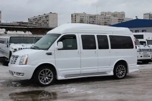 Мінівен кадилак експресс (cadillac escalade express), прокат мікроавтобуса кадилак Ескалейд на