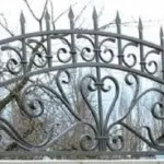Монтаж секційних парканів, фото фарбування бетонного паркану (бетонного) Монтаж секційних парканів, фото фарбування бетонного паркану