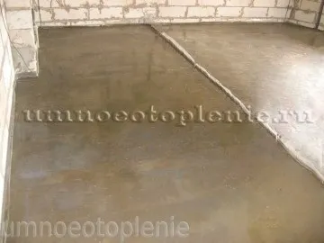 Монтаж водяної теплої підлоги