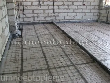 Монтаж водяної теплої підлоги