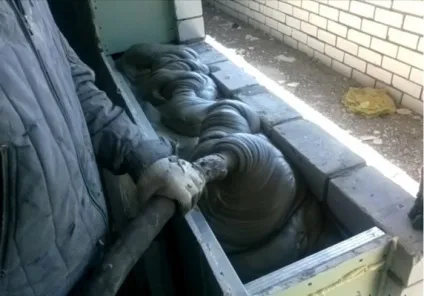 монолітний пінобетон