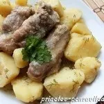 М'ясо, запечене з картоплею у фользі, приготуй, сподобається! (Фольга) М'ясо, запечене з картоплею у фользі, приготуй, сподобається!