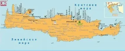 Моря кріта - яке море на крите північний, південний, західний і східний крит (море) Моря кріта - яке море на крите північний, південний, західний і східний крит