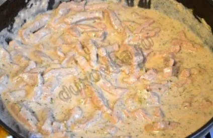 М'ясо з солоними огірками - рецепт з покроковими фото (м'ясо з солоними огірками) М'ясо з солоними огірками - рецепт з покроковими фото
