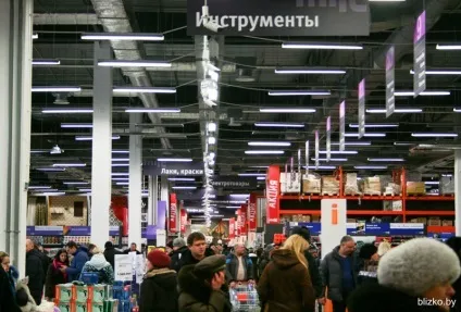 На долгіновском тракті відкрився будівельний гіпермаркет «mile» (гіпермаркет) На долгіновском тракті відкрився будівельний гіпермаркет «mile»