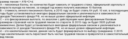 Новий розрахунок пенсії з 2015 р - що впливає на розмір пенсії, в чому відмінність