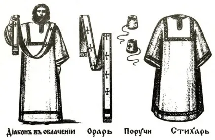 Облачення священнослужителів, кольору богослужбових убрань священнослужителів (богослужбових) Облачення священнослужителів, кольору богослужбових убрань священнослужителів