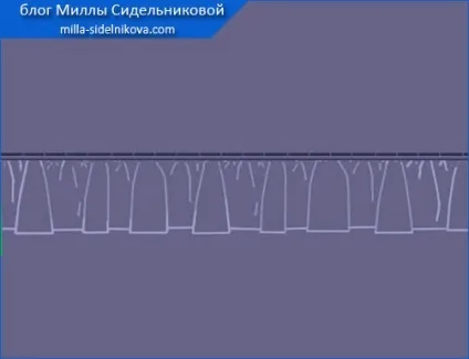 оборка пришити