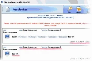 Огляд програми клавіатурного шпигуна elite keylogger