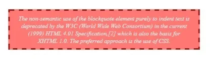 Оформлення цитати тег blockquote