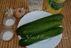 Огірки на зиму - дамські пальчики рецепт з фото